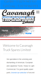 Mobile Screenshot of cavtruckspares.co.nz